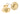 From The Anvil's Polished Brass Round Thumbturn Set; #finish_polished-brass