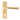 From The Anvil's Polished Brass Straight Lever Lock Door Handles; #finish_polished-brass