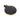 From The Anvil's Ebony 30mm Round Escutcheon; #finish_ebony
