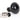 From The Anvil's Ebony Bun Mortice/Rim Knob Set; #finish_ebony