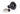 From The Anvil's Ebony Bun Mortice/Rim Knob Set; #finish_ebony