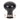 From The Anvil's Ebony Bun Mortice/Rim Knob Set; #finish_ebony