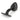 From The Anvil's Black Handrail Bracket; #finish_black