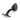 From The Anvil's Black Handrail Bracket; #finish_black