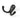 From The Anvil's Black Celtic Double Robe Hook; #finish_black