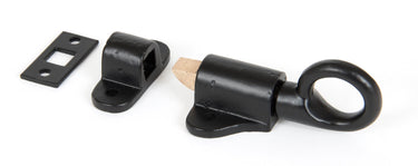 From The Anvil's Black Fanlight Catch with Two Keeps; #finish_black