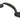 From The Anvil's Black 6" Sash Pull; #finish_black