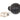 From The Anvil's Ebony Wooden Beehive Cabinet Knob; #rose_polished-nickel