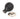 From The Anvil's Ebony Wooden Beehive Cabinet Knob; #rose_polished-nickel