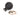 From The Anvil's Ebony Wooden Beehive Cabinet Knob; #rose_polished-nickel