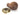 From The Anvil's Rosewood Wooden Beehive Cabinet Knob; #rose_aged-brass