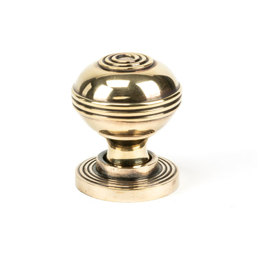 From The Anvil's Aged Brass Prestbury Cabinet Knob; #finish_aged-brass