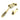 From The Anvil's Aged Brass Night-Vent Locking Reeded Fastener; #finish_aged-brass