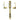 From The Anvil's Aged Brass Night-Vent Locking Reeded Fastener; #finish_aged-brass