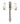 From The Anvil's Polished Nickel Night-Vent Locking Reeded Fastener; #finish_polished-nickel