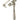 From The Anvil's Polished Nickel Night-Vent Locking Reeded Fastener; #finish_polished-nickel