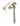 From The Anvil's Polished Nickel Night-Vent Locking Reeded Fastener; #finish_polished-nickel