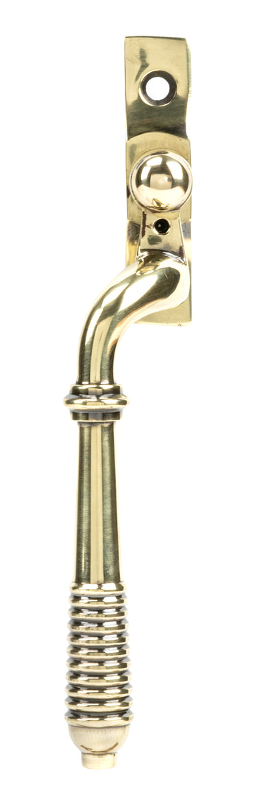 From The Anvil's Aged Brass Reeded Espag; #finish_aged-brass