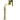 From The Anvil's Aged Brass Reeded Espag; #finish_aged-brass
