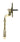 From The Anvil's Aged Brass Reeded Espag; #finish_aged-brass