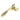 From The Anvil's Aged Brass Locking Reeded Fastener; #finish_aged-brass