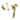 From The Anvil's Aged Brass Locking Reeded Fastener; #finish_aged-brass