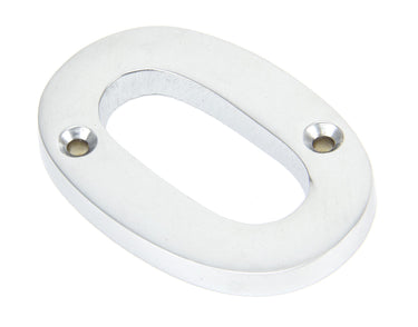 From The Anvil's Satin Chrome Satin Chrome Numeral; #number_0