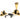 From The Anvil's Aged Brass Brompton Brighton Fastener; #finish_aged-brass