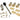 Polished Brass Secure Stops (Pack of 4); #finish_polished-brass