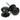 From The Anvil's Aged Bronze Mushroom Mortice/Rim Knob Set; #finish_aged-bronze