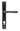 From The Anvil's Aged Bronze Reeded Slimline Lever Espag. Lock Set; #finish_aged-bronze