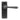 From The Anvil's Aged Bronze Reeded Lever Latch Door Handles; #finish_aged-bronze