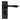 From The Anvil's Aged Bronze Reeded Lever Bathroom Door Handles; #finish_aged-bronze
