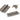 From The Anvil's Aged Bronze Ball Bearing Butt Hinge (pair) SS; #finish_aged-bronze