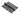 From The Anvil's Black Ball Bearing Butt Hinge (pair) SS; #finish_black