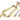 From The Anvil's Aged Brass Art Deco Door Knocker; #finish_aged-brass