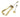 From The Anvil's Aged Brass Art Deco Door Knocker; #finish_aged-brass