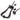 From The Anvil's Black Art Deco Door Knocker; #finish_black