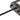 From The Anvil's Black Art Deco Door Knocker; #finish_black