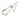 From The Anvil's Polished Nickel Art Deco Door Knocker; #finish_polished-nickel