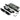 From The Anvil's Black 60mm Backset 72mm Centre Euro Sashlock; #finish_black