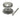 From The Anvil's Pewter Patina Art Deco Centre Door Knob; #finish_pewter-patina