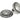 From The Anvil's Pewter Patina Art Deco Centre Door Knob; #finish_pewter-patina