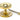 From The Anvil's Aged Brass Art Deco Centre Door Knob; #finish_aged-brass