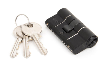 From The Anvil's Black 6 Pin Euro Cylinder; #finish_black