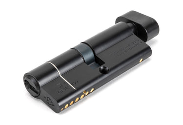 From The Anvil's Black 6 Pin Euro Cylinder/Thumbturn; #finish_black