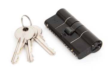 From The Anvil's Black 6 Pin Euro Cylinder; #finish_black