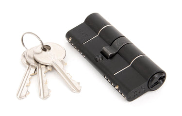 From The Anvil's Black 6 Pin Euro Cylinder; #finish_black