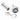 From The Anvil's Satin Chrome Door Viewer 180°; #finish_satin-chrome