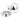From The Anvil's Polished Chrome Prestbury Mortice/Rim Knob Set; #finish_polished-chrome